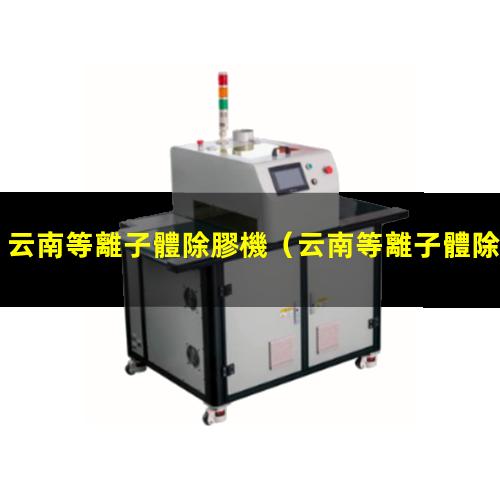 云南等離子體除膠機