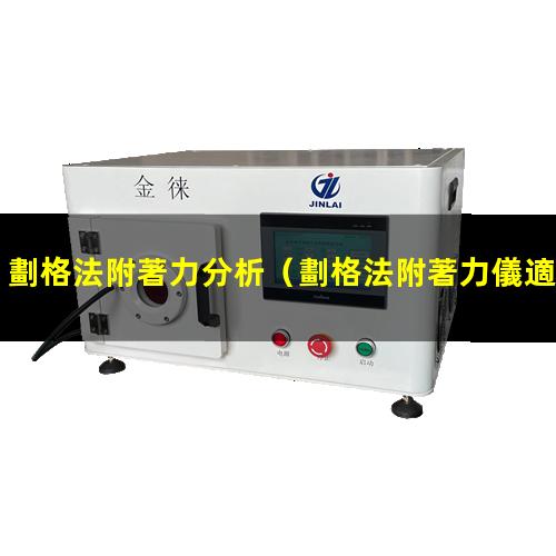 劃格法附著力分析