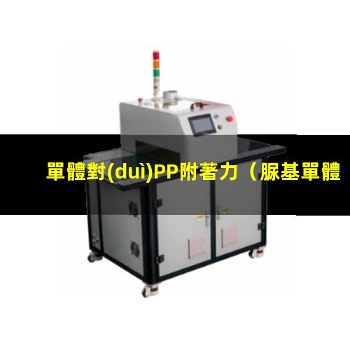 單體對(duì)PP附著力