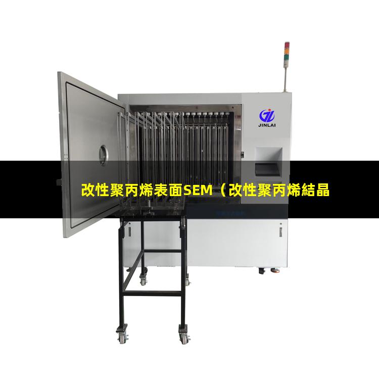 改性聚丙烯表面SEM（改性聚丙烯結晶表面白點）