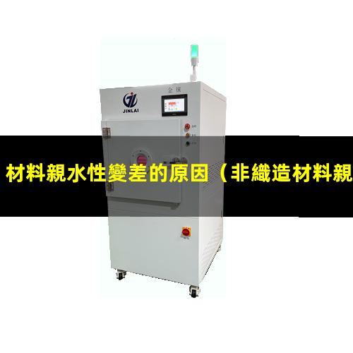 材料親水性變差的原因