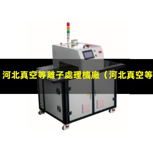 河北真空等離子處理機廠