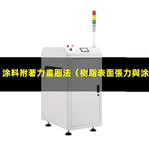 涂料附著力畫圈法