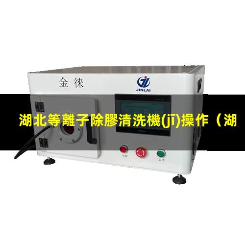 湖北等離子除膠清洗機(jī)操作
