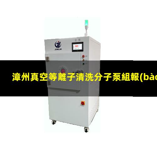 漳州真空等離子清洗分子泵組報(bào)價(jià)