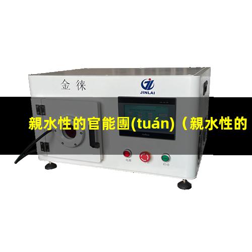 親水性的官能團(tuán)