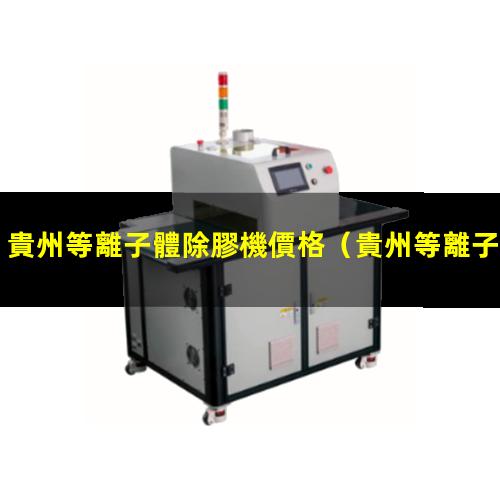 貴州等離子體除膠機價格