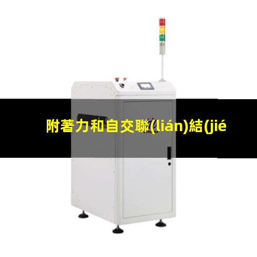 附著力和自交聯(lián)結(jié)構(gòu)